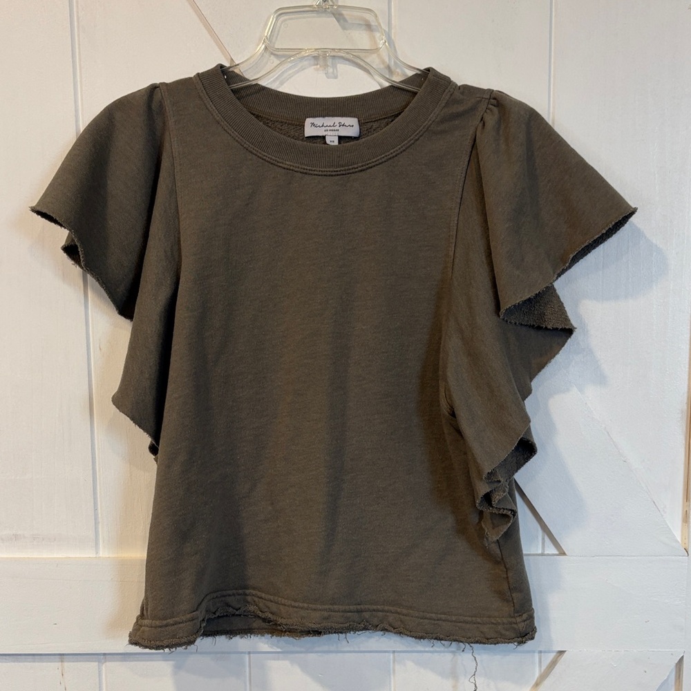 Michael Stars olive Knit Top